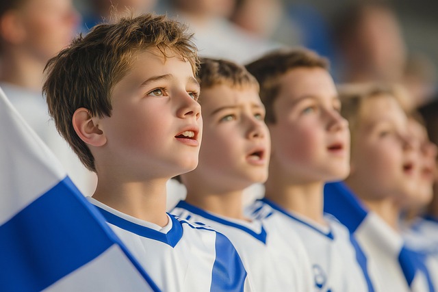 Free football players children illustration