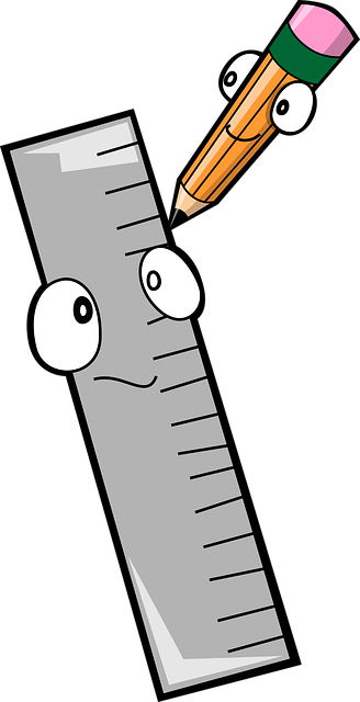 Free Pencil Ruler vector and picture