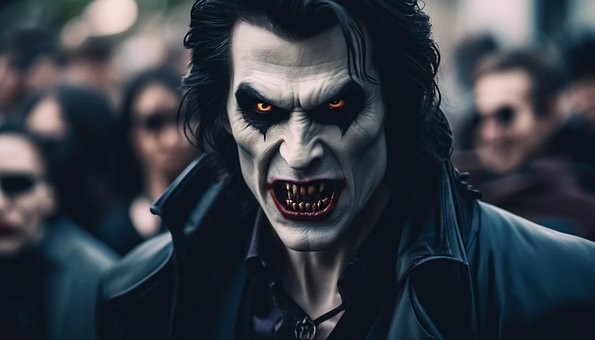 Mand, Vampyr, Halloween, Gotisk, Dracula