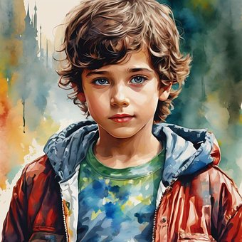 Free Boy Jacket illustration and picture