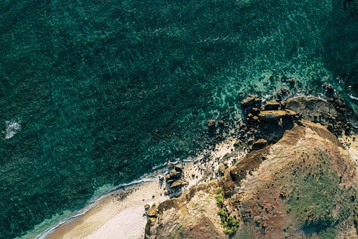 Free Lombok Shore Aerial View photo and picture