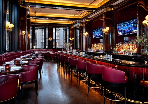 Free Elegant Bar Cocktails illustration and picture