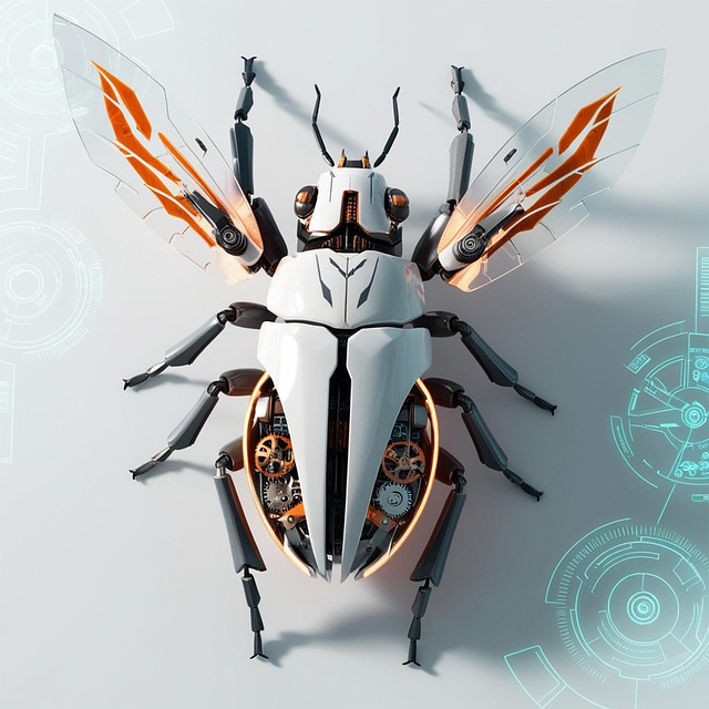 Free ai generated beetle ladybug illustration