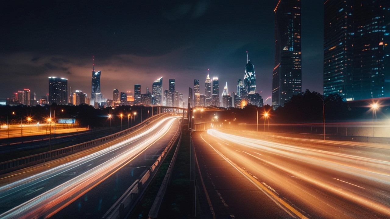 Heyway Image Download Highway, Road, Traffic. Royalty-Free Stock Illustration Image ...