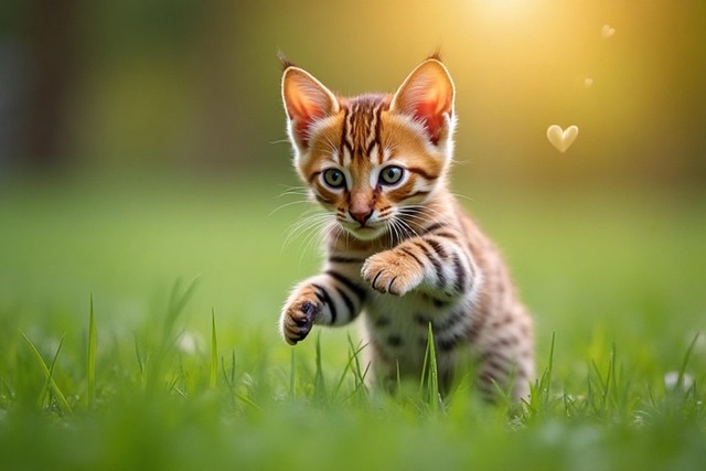 Free ai generated cat kitten illustration