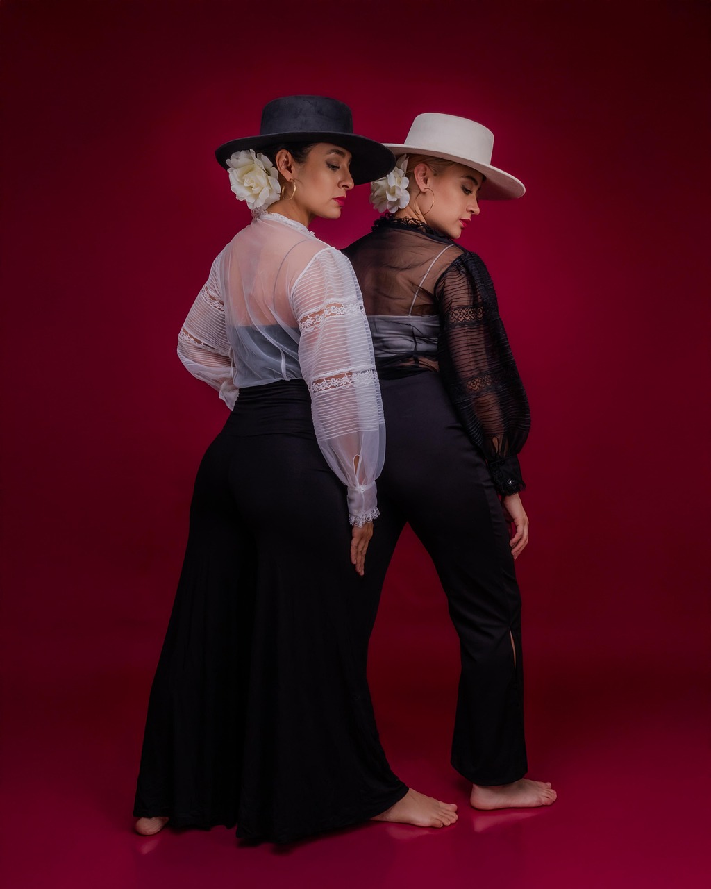 Jupe De Danse Folklorique Femme - Style Flamenco Espagnol - Taille élastique 70-76 Cm, Longueur 75 Cm - Polyester Coloré, Ample - 4
