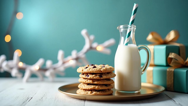 Free cookies milk chocolate illustration