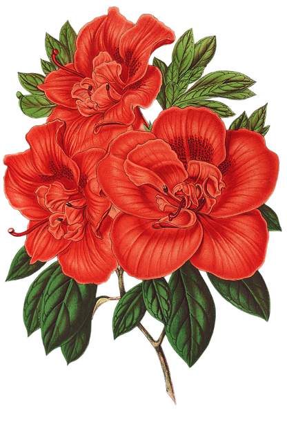 Free flower bloom plant illustration