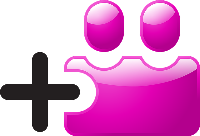 Free add friends icon illustration