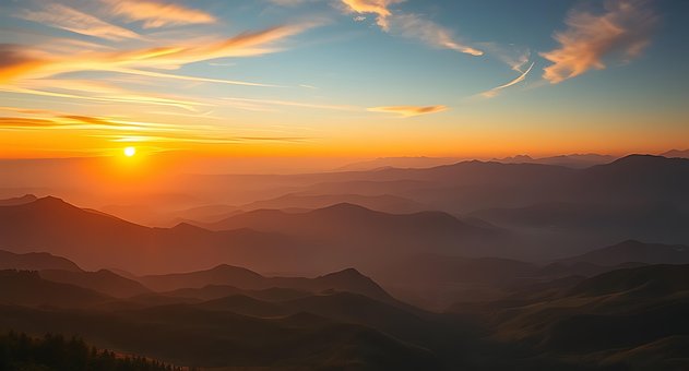 Free Mountain Landscape illustration and picture