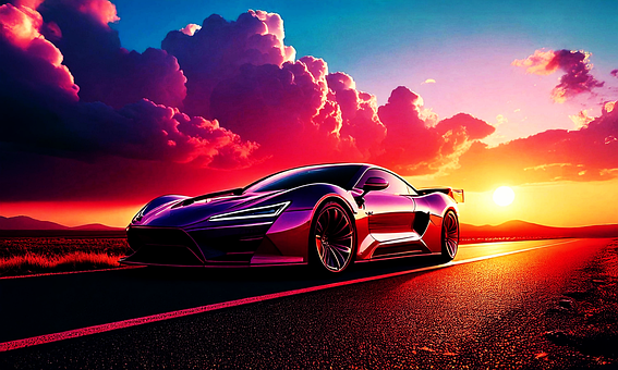 Free Supercar Car illustration and picture