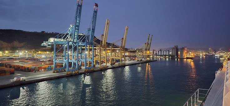 Free Port Barcelona photo and picture