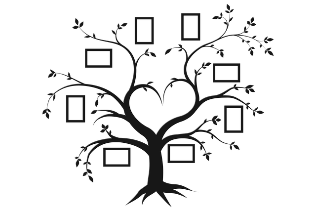 Free family tree picture illustration