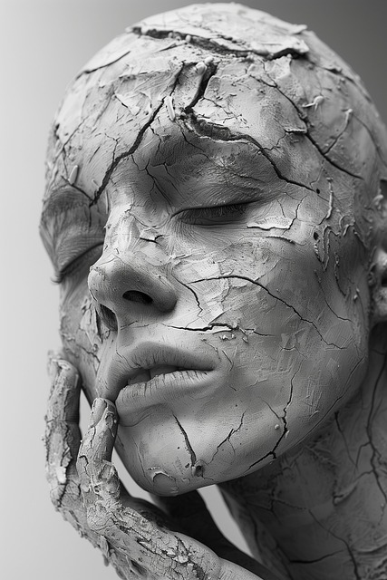 Free face portrait alone illustration
