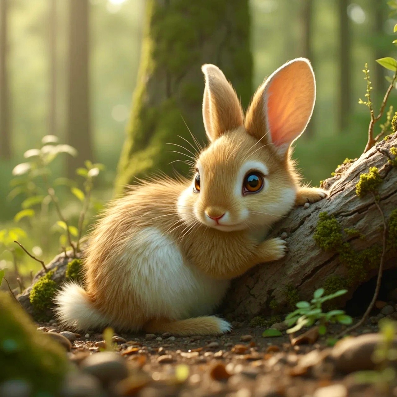 Download Ai Generated, Rabbit, Bunny. Royalty-Free Stock Illustration ...