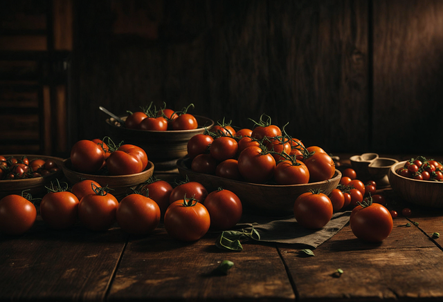 Free vegetables tomatoes food illustration