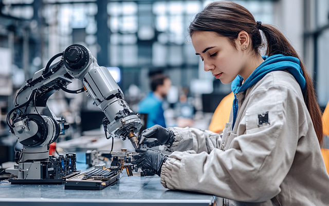 Free ai generated arm assembly illustration