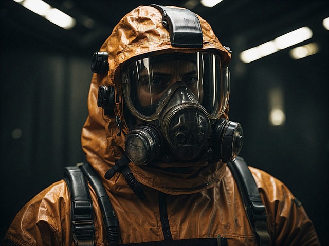 Free ai generated toxic hazard illustration