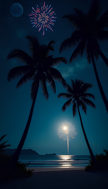 Free Fireworks New Year'S Eve illustration and picture