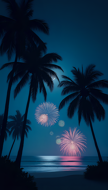Free Fireworks New Year'S Eve illustration and picture