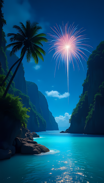 Free Fireworks New Year'S Eve illustration and picture