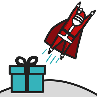 Weihnachtsmann, Weihnachten, Dekoration