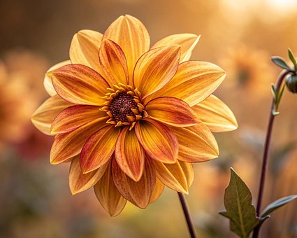 Free Dahlia Flower illustration and picture