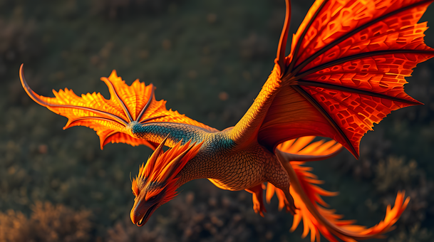 Free Ai Generated Phoenix illustration and picture