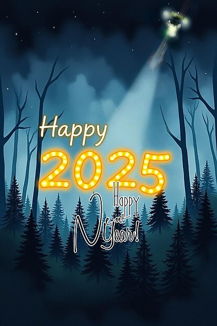 Feuerwerk, Neujahr, Glück, Feier, Party