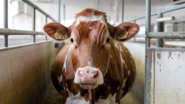 Free ai generated cow animal illustration