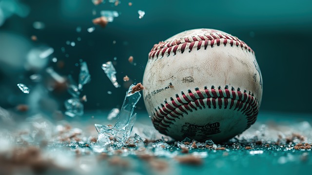 Free baseball glass broken illustration