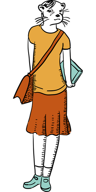 Free otter anthro humanoid vector