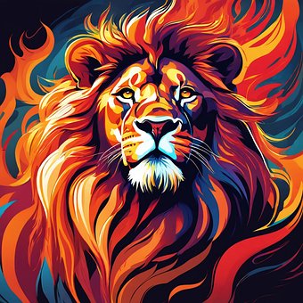 Free Lion Nature illustration and picture