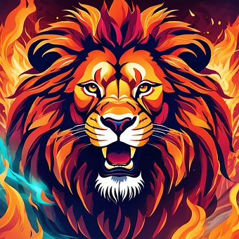Free Lion Animal illustration and picture