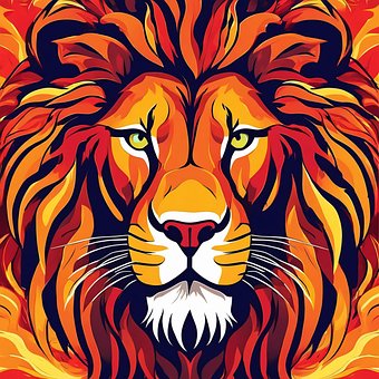 Free Lion Nature illustration and picture