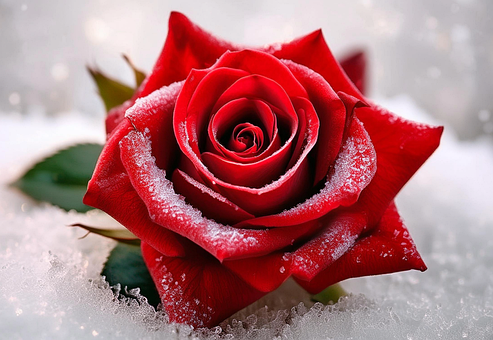 Free Rose Red illustration and picture