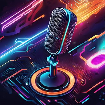 Free Mic Music illustration and picture