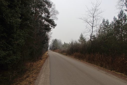 Free Winter Road photo and picture