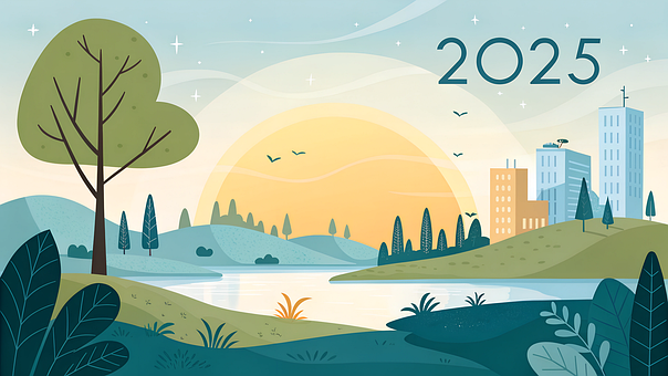 Free New Year Celebration illustration and picture
