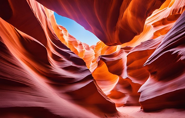 Free ai generated antelope canyon arizona illustration