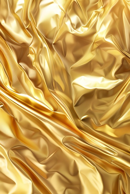 Free gold fabric texture illustration