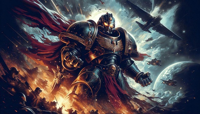 Free epic legend war illustration
