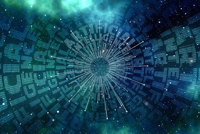 Free digital artificial technology brain illustration