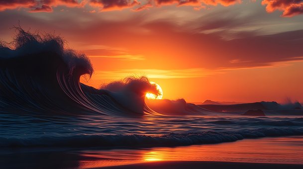 Free Evening Sun illustration and picture