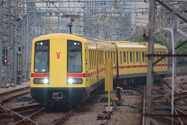 Guangzhou, Zug, Schiene, Eisenbahn
