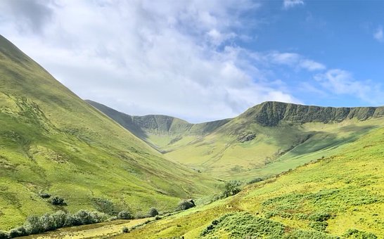 Dal, Bjerge, Bakke, Natur, Wales