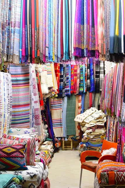 Shop, Stoffe, Textil, Seite, Bunt