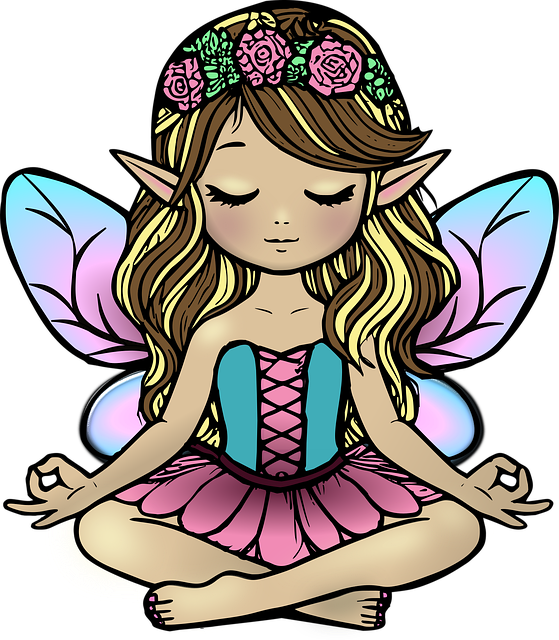 Free Fairy Girl vector and picture