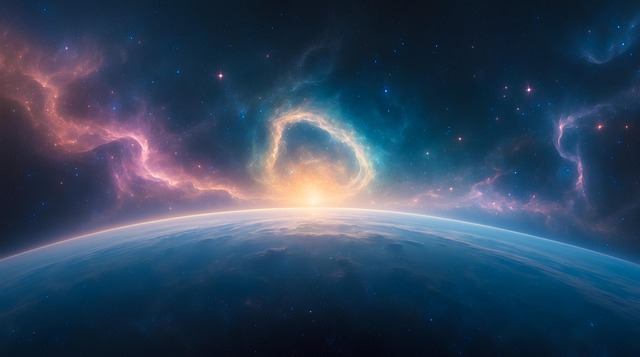 Free ai generated galaxy nebula illustration
