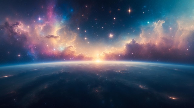 Free ai generated galaxy nebula illustration